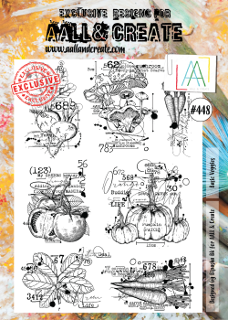 AALL and Create Basic Veggies Stamps - Stempel A4