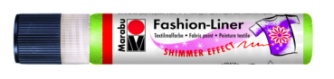Marabu Fashion Liner 25ml glitter-reseda