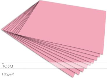 Tonpapier - Tonkarton 130g/m² 25 Bogen rosa